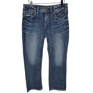 Silver Jeans Suki Capri Jeans Size 30